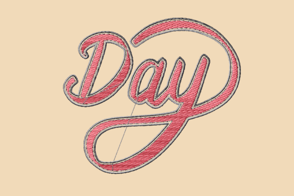 Day Pretty Lettering Embroidery Review
