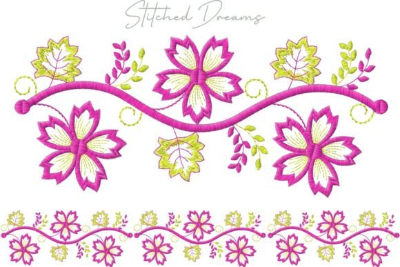 Floral Elegance Borders: A Designer's Review