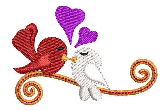 Loving Birds: A Valentine's Day Embroidery Review