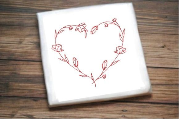 One-Line Heart Floral Border: A Designer's Review