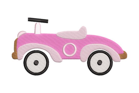 Pink Car Embroidery Design: A Review for Gift Creators