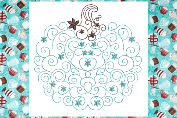 Pumpkin Scroll-a Embroidery Review