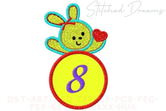 Reviewing Bunny Applique Letter 8 for Boutique Apparel